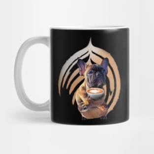 French Bulldog Dog Dogs Drinking Coffee, Funny Cute Mug